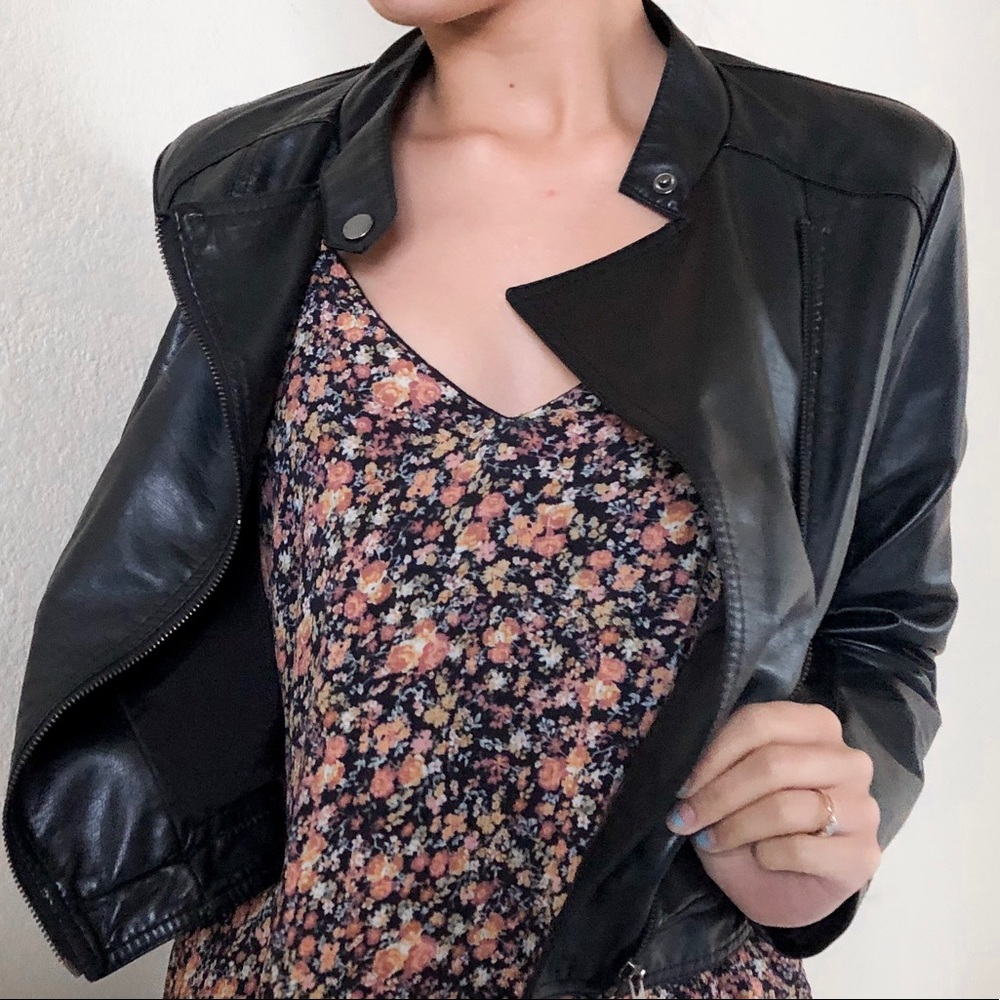 F21 leather jacket